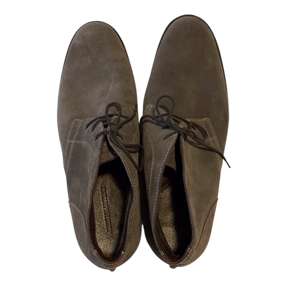 Johnston & Murphy Chukka Casual Boots Lace Up Men’s Size 13 Gray Suede - Picture 9 of 13